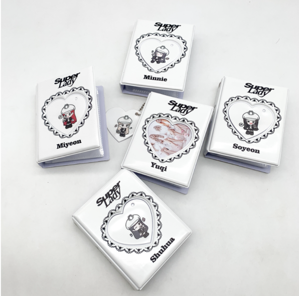 5pcs/set (G)I-DLE [NANADLE : Super Lady] Album free shipping