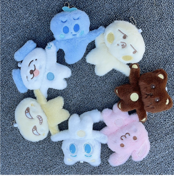 7pcs/set Nct127-dream flash 10cm toy keychain free shipping