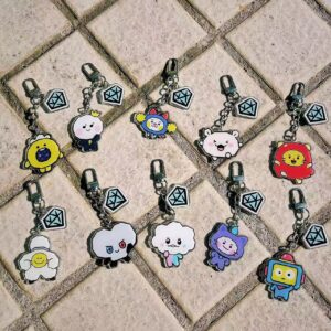 10pcs/set treasure truz  mini keychain free shipping