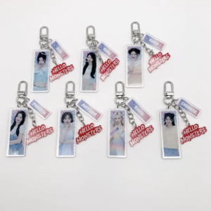 7pcs/set babymonster hello monster keychain free shipping
