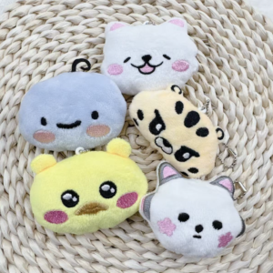 5pcs/set Lesserafim fim's club plush toy keychain free shipping