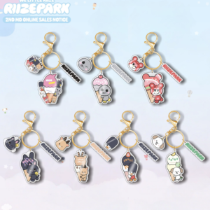 7pcs/set riize cartoon keychain free shipping