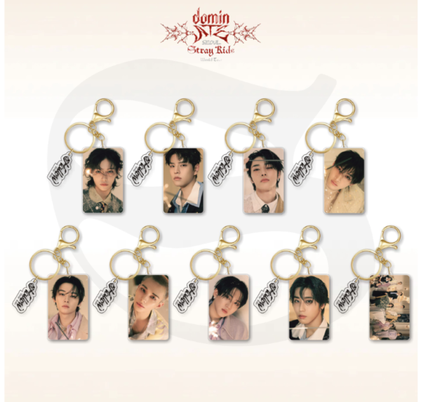 9pcs/set straykids follow keychain free shipping
