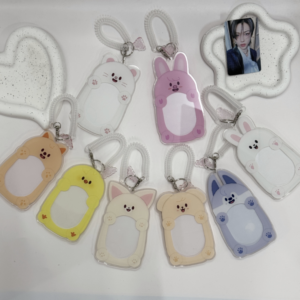 8pcs/set straykids skzoo cartoon frame keychain free shipping