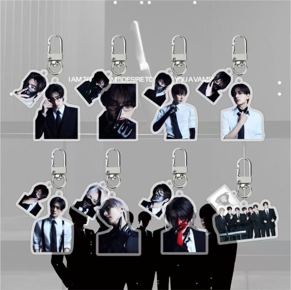 8pcs/set enhypen keychain free shipping