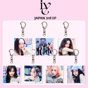 7pcs/set ive japan 3rd ep keychain free shipping