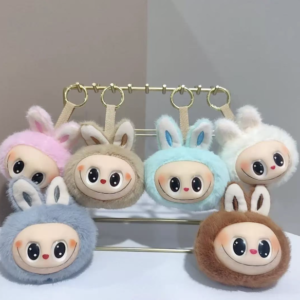 6pcs/set labubu keychain free shipping