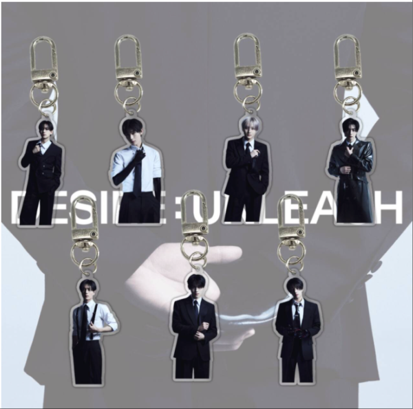 7pcs/set enhypen keychain free shipping