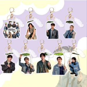 9pcs/ set straykids hollow keychain free shipping
