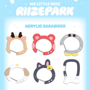 6pcs/set riize cartoon carabiner