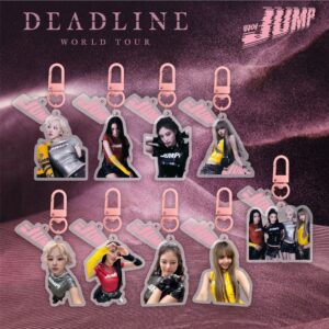 9pcs/set blackpink keychain free shipping