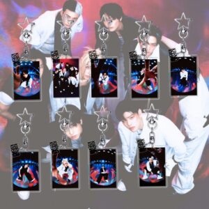 9pcs /set straykids keychain free shipping tr