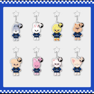 8pcs/set straykids skzoo keychain free shipping