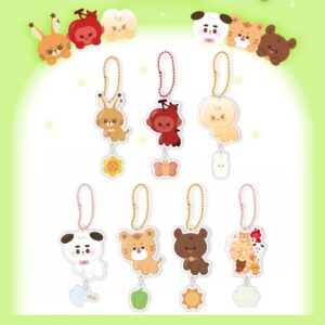 7pcs/set nct127 keychain free shipping