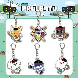 6pcs/set TXT tomorrow x together cartoon keychain