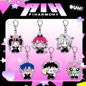 6pcs/set P1 harmony keychain free shipping