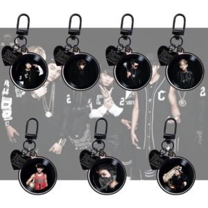 8pcs/set bts keychain free shipping