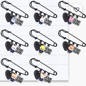 8pcs/set straykids skzoo brooch free shipping