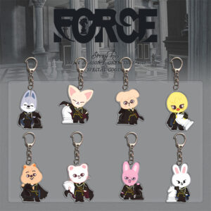 8pcs/set straykids skzoo forge keychain free shipping