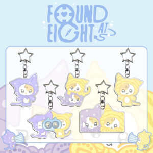 5pcs/set IU cartoon keychain free shipping