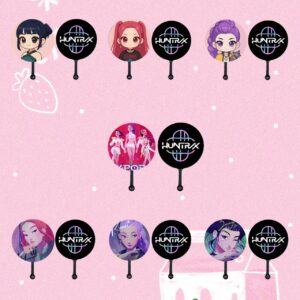 7pcs/set kpop demon hunter cartoon fan free shipping