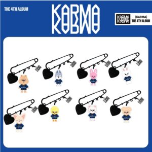 8pcs/set straykids brooch free shipping