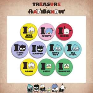 10pcs/set Treasure × Sanrio brooch free shipping