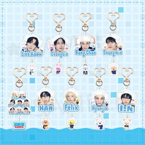 90cs/set straykids keychain free shipping