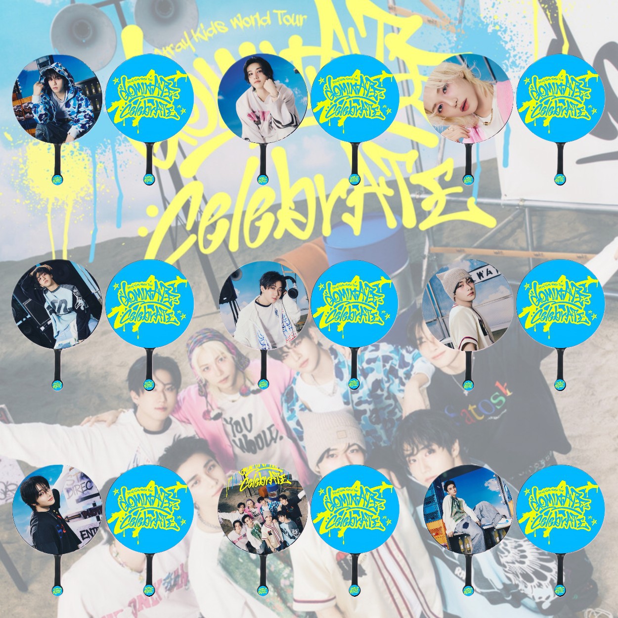 9pcs/set straykids fans free shipping