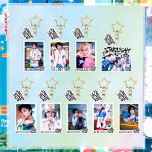 9pcs/set straykids keychain free shipping