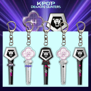 5pcs/set kpop demon hunter keychain free shipping