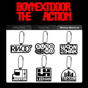 6pcs/set boynextdoor keychain free shipping