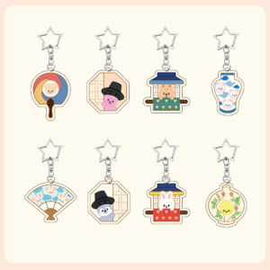 8pcs/set straykids skzoo keychain free shipping