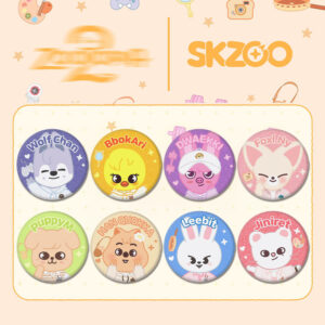 8pcs/set straykids skzoo brooch free shipping