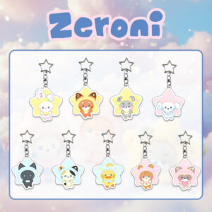 9pcs/set zb1 zeroni keychain free shipping