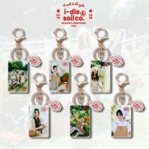 6pcs/set i-dle keychain free shipping