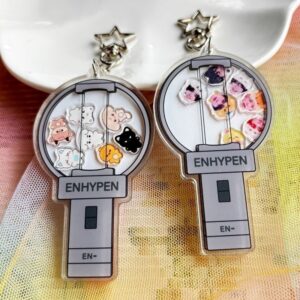 2pcs/set enhypen cartoon keychain free shipping