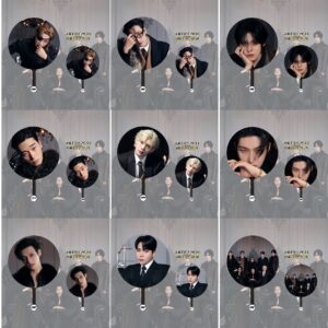 Ateez double faces fan free shipping