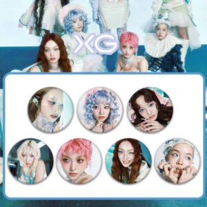 7pcs/set XG keychain free shipping