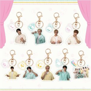 9pcs/set straykids keychain free shipping
