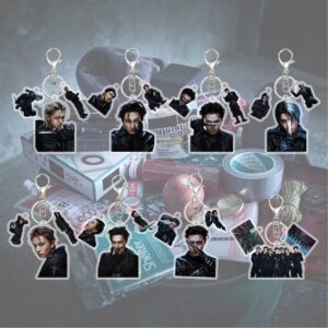 8pcs/set enhypen keychain free shipping