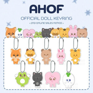 9pcs/set AHOF cartoon keychain free shipping