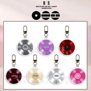 7pcs/set bts keychain free shipping