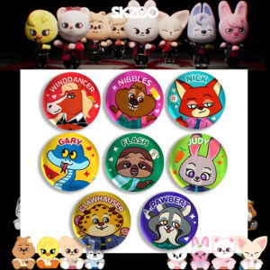 8pcs/set straykids brooch free shipping