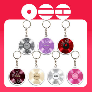 7pcs/set bts keychain free shipping